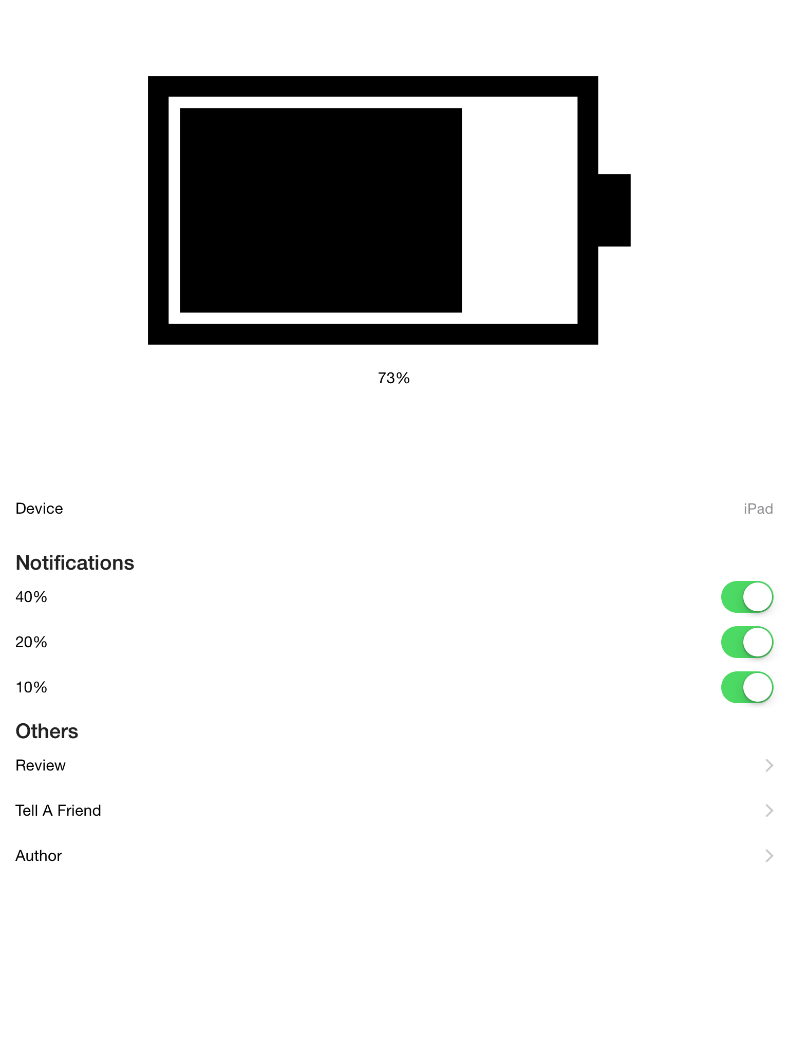 Battery Watch for Apple Watch