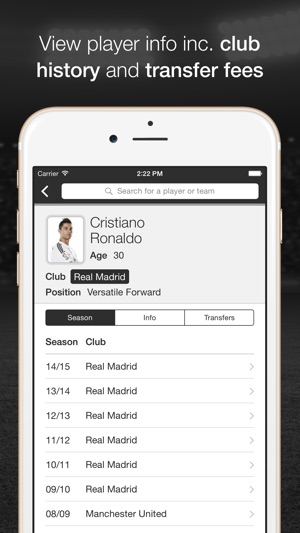 IFDb - International Football Database(圖4)-速報App