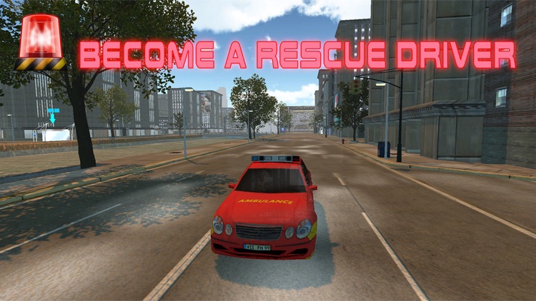 3D Rescue City Ambulance Parking Simulator