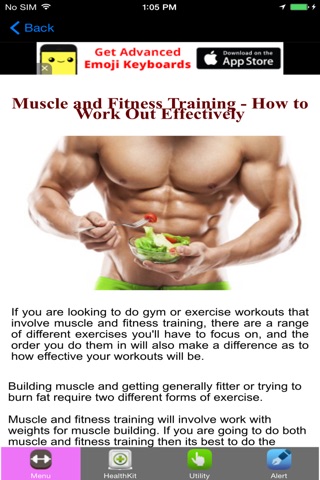 Bodybuilding For Beginners screenshot 3