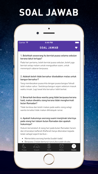 App screenshot