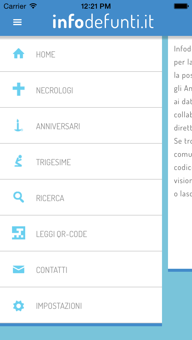 Screenshot #2 pour infodefunti