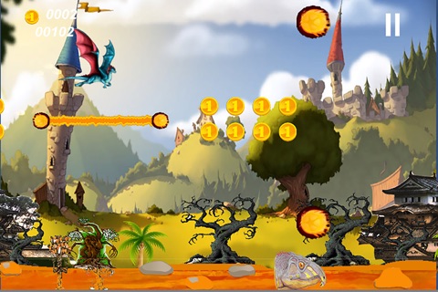 Dragon Survival - King Bird on fire screenshot 2