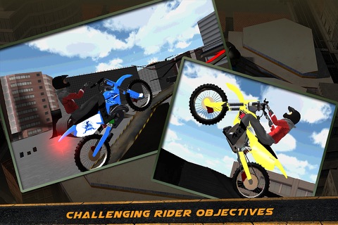 Crazy Motorcycle Roof Jumping 3D – Ride the motorbike to perform extreme stunts screenshot 3