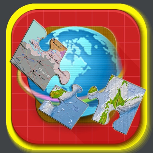 Map Puzzles iOS App