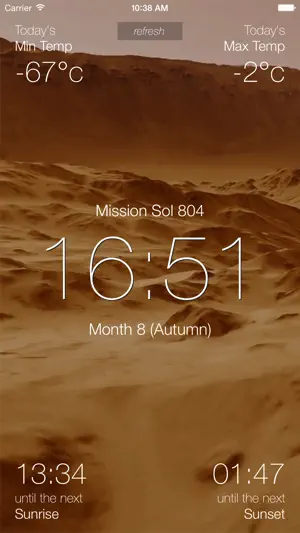 Mars Report screenshot 1