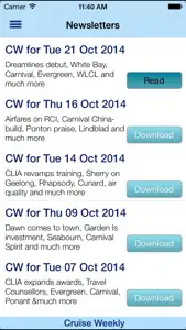 Cruise Weekly screenshot #3 for iPhone