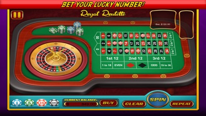 Screenshot #2 pour Royales Roulette Casino de style Jeux gratuits avec de gros bonus