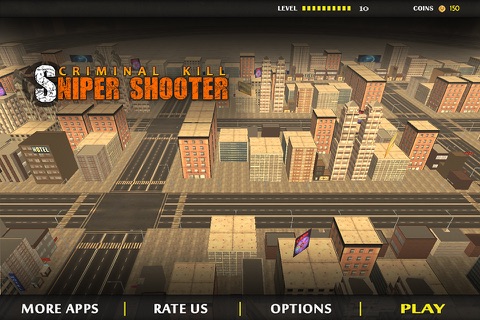 City Sniper Shooter Criminal Kill - Contract to Eliminate Gangsters, Thief, Robbers from Town screenshot 3