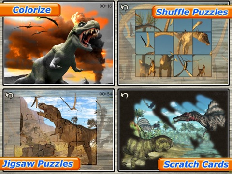Screenshot #5 pour Dinosaur Puzzle - Amazing Dinosaurs Puzzles Games for kids