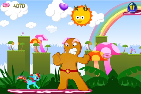 Little Gravity Unicorn Pony Candy World screenshot 3