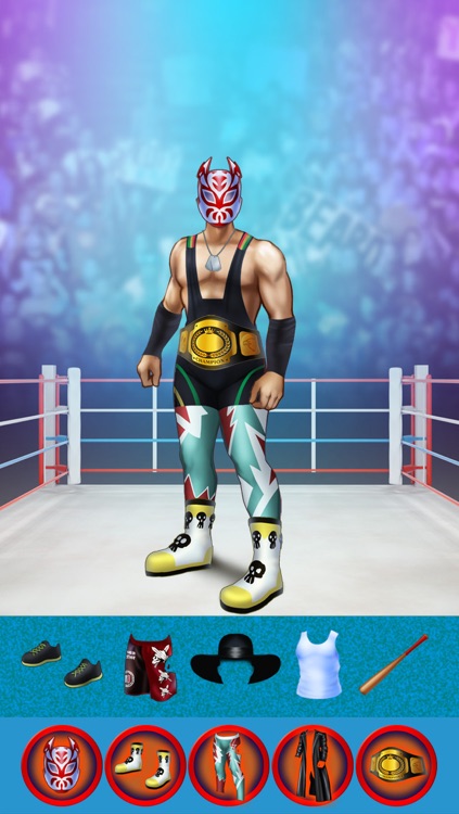 A Top Power Wrestler Heroes Dress Up - My First Champion Wrestling Legends Builders Game - Free Apps screenshot-4
