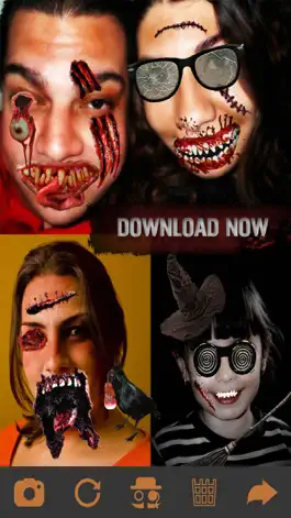Game screenshot Scary Paranormal Face Changer - Halloween Prank Sticker Maker apk