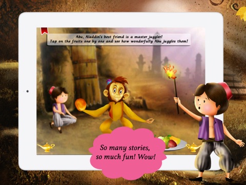 Aladdin and the Magical Lamp for children by Story Time screenshot 3