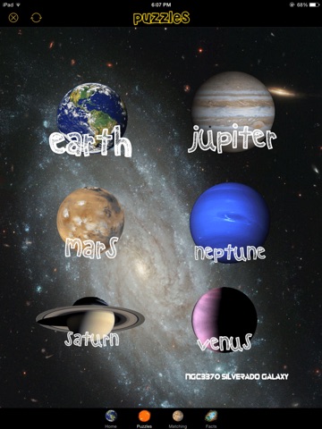 Solar System Fun! Puzzles , Matching &  Fun Facts! screenshot 2
