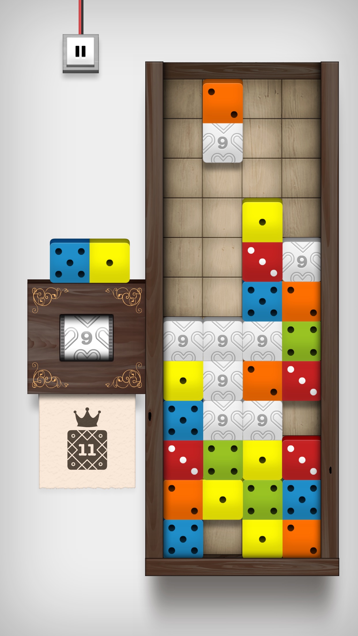 Screenshot do app Domino Drop