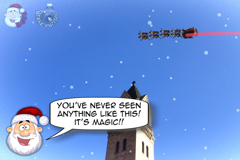 Santa Everywhere! See Santa Claus For Real This Christmas with Santa-scope!! FREE screenshot 3