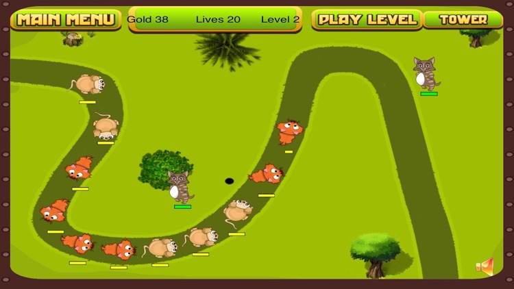 Cat Tower Wars - Pie Shooting Defense (Free) screenshot-4