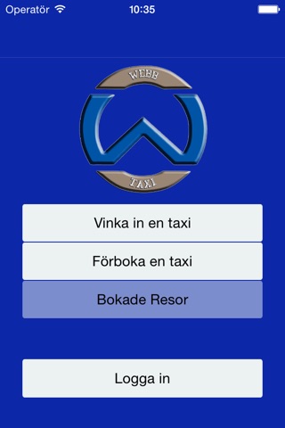 Webbtaxi screenshot 2