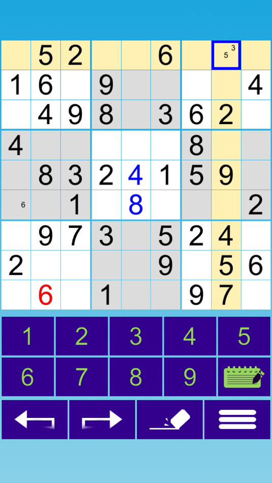 #3. :-) Sudoku (iOS) By: Linda Mottley