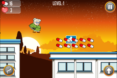 Angry Grandma Run Games:Crazy - The most fun games for the bad grandma in you! screenshot 3