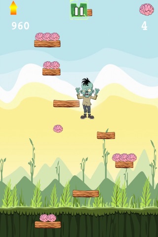 A Jumping Zombies Nightmare - Survive The Terror From The Gravity Pains PRO screenshot 4