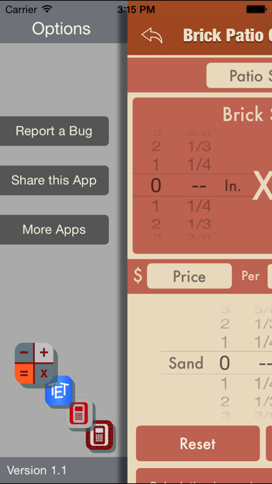 Brick Patio Calculatorのおすすめ画像3