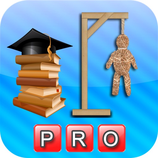 Hangman Amazing Challenge PRO - hangman game with over 22 categories of words in English and French icon