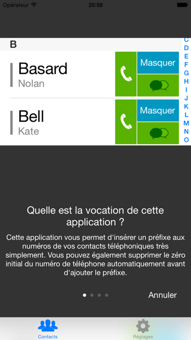 Screenshot #2 pour Appeler en numéro caché & BDuo