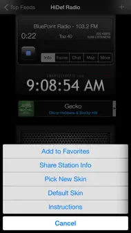 HiDef Radio Pro - News & Music Stations iphone resimleri 1