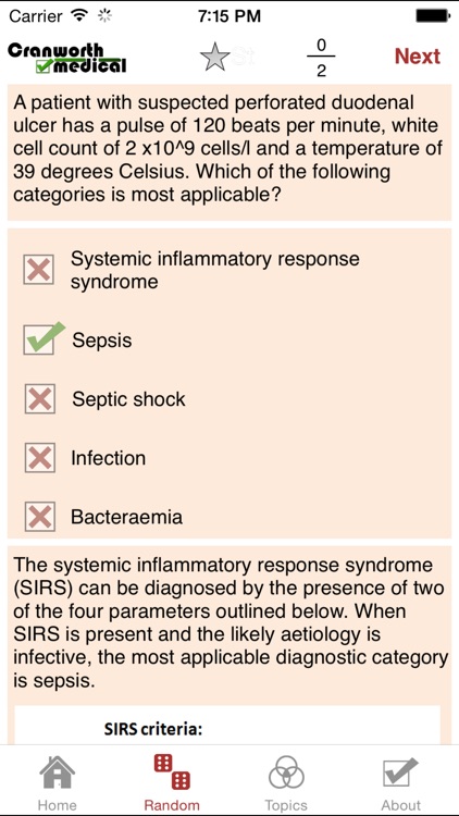 MCQs for MRCS - Paper 1