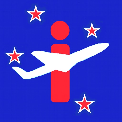 New Zealand Airport - iPlane Flight Information icon