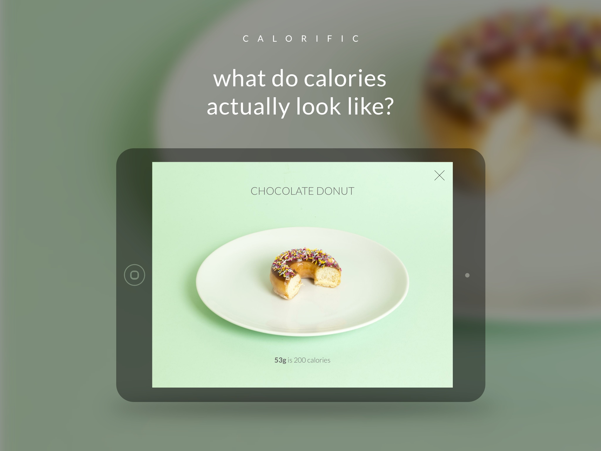 Calorific - What do calories look like? screenshot 6