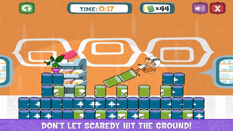 Scaredy Squirrel: Stash N Crash screenshot-0