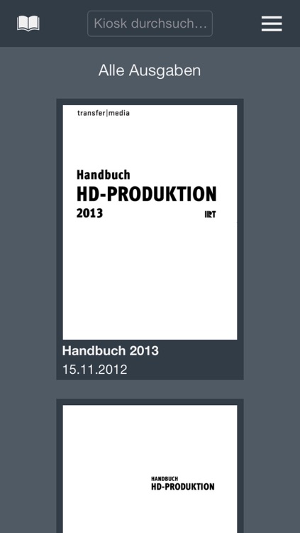 Handbuch HD-Produktion