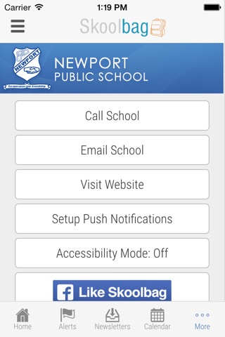 Newport Public School - Skoolbag screenshot 4