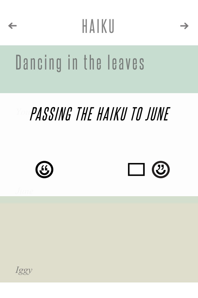 Foldpass - Creative Haiku Writing Game screenshot 4