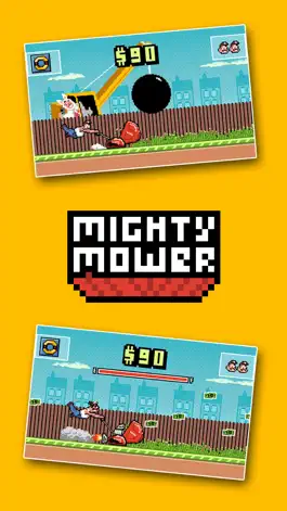 Game screenshot Mighty Mower – the retro 8 bit game adventure of extreme mowing apk