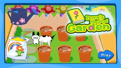Screenshot #1 pour Jeux gratuits plantation des fleurs de jardin de Dora pour les enfants d'âge préscolaire et les tout-petits