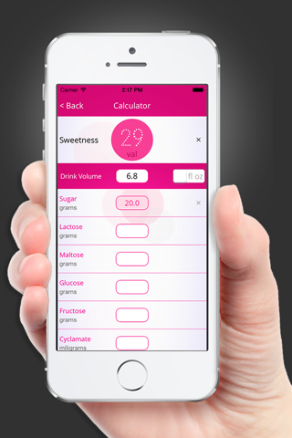 Valiber - Sweetness Calculator screenshot 3