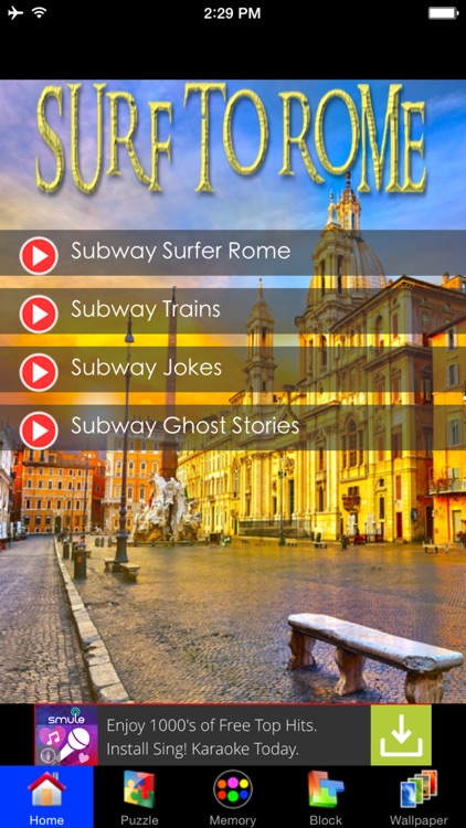 Subway Surf To Rome