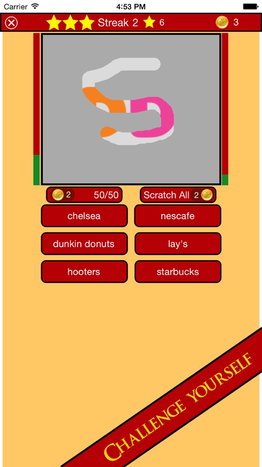 #3. Scratch That Logo Quiz (iOS) 由: Rascal Gaming