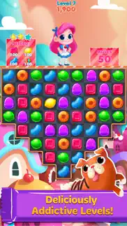 candy heroes splash - match 3 crush charm game iphone screenshot 2