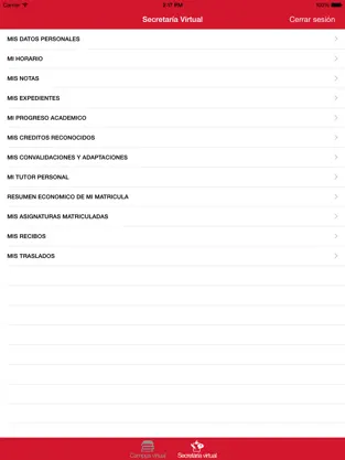 Captură de Ecran 3 Universitarios CLM iphone