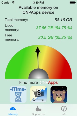 iMemory | CNPApps screenshot 2