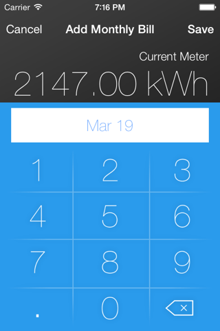 EMeter - Track Your Electricity screenshot 2
