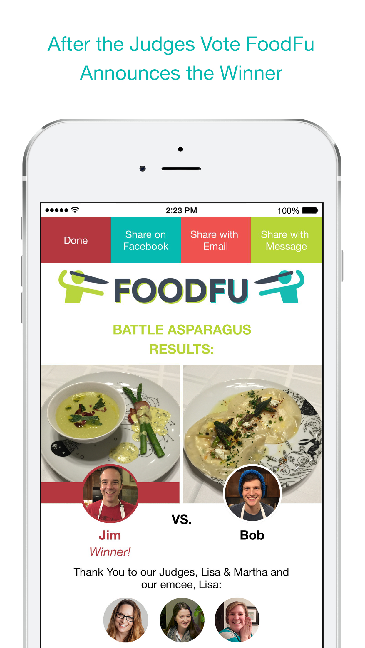 FoodFu Cooking Competition