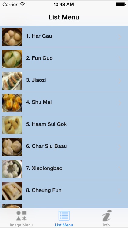 DimSumMenu - Dim Sum Menu Guide