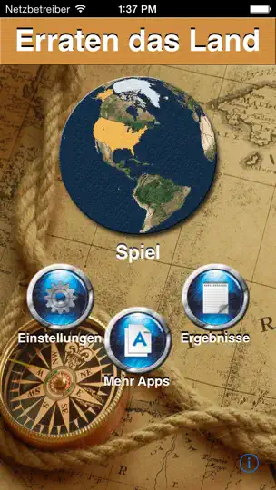 Screenshot von Erraten Das Land auf dem iPhone 1
