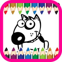 animal cartoon coloring book for kids 4